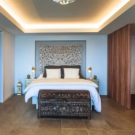 아파트 Logement Dans Prestigieuse Maison D'architecte 에즈